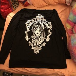 Plus size Dollskill Long sleeve tee